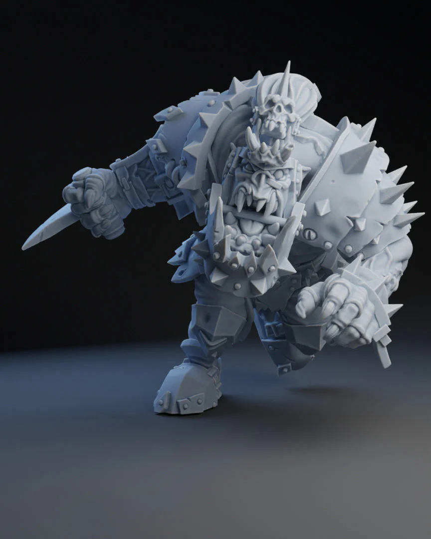 28mm Orc Blitzer Star Player - Image 3
