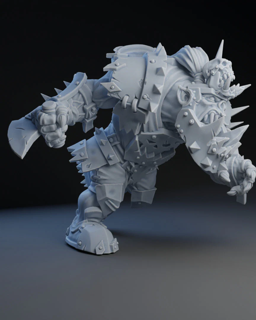 28mm Orc Blitzer Star Player - Image 4