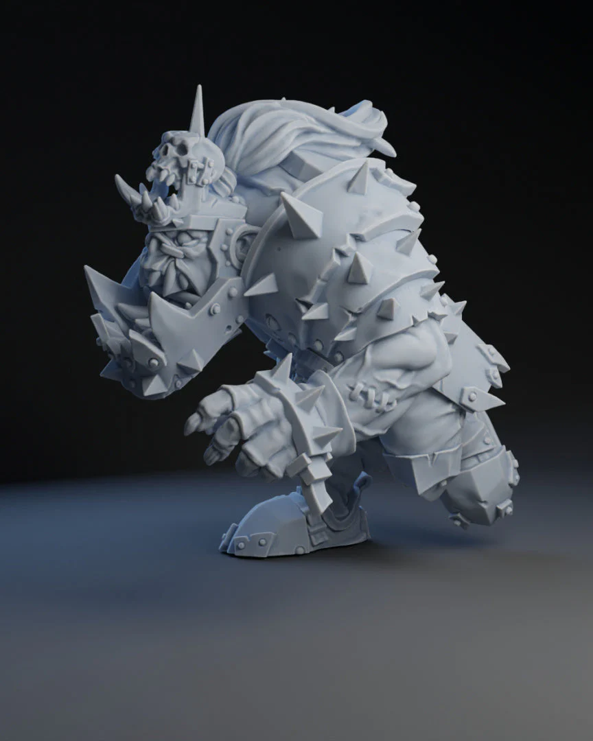28mm Orc Blitzer Star Player - Image 6