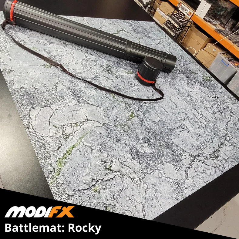 3' x 3' Rock Battlemat - Image 4