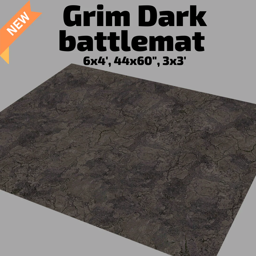4' x 4' Grim Dark Battlemat