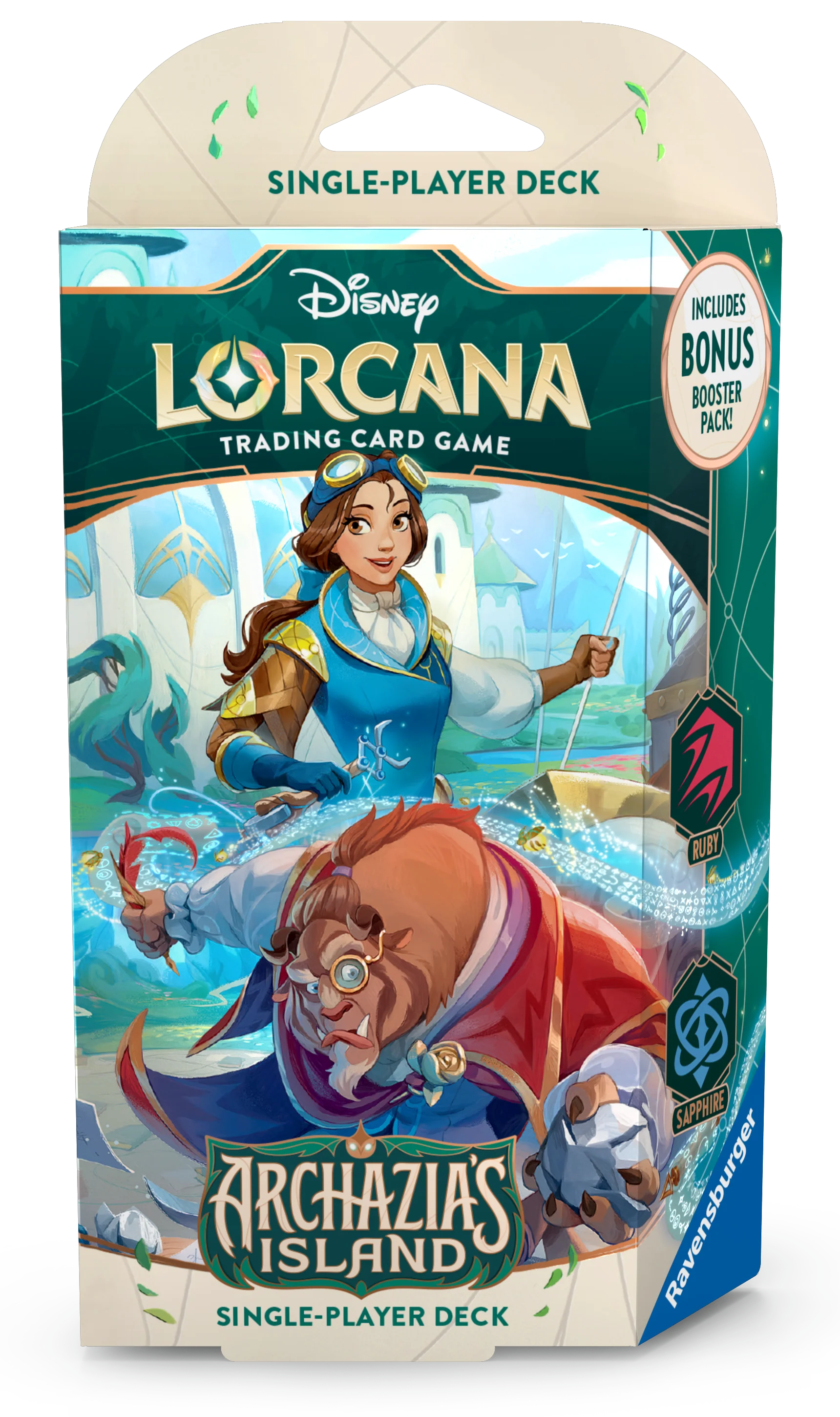 Disney Lorcana Archazia’s Island Ruby/Sapphire Deck - Image 2