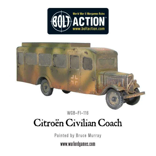 Citroen civilian coach (Green Box)