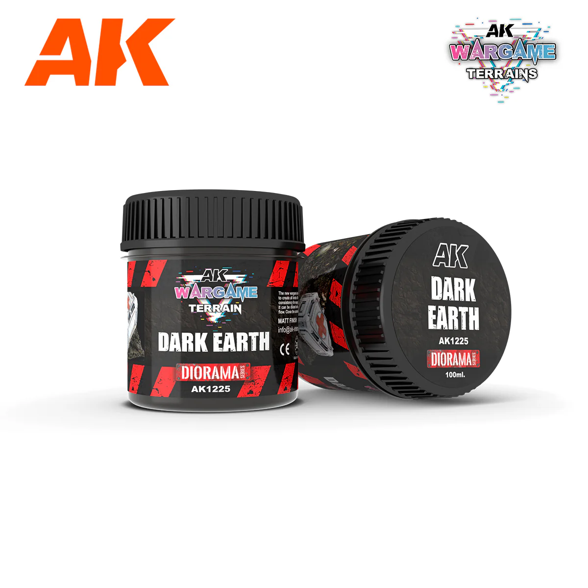 AK Diorama Terrains - Dark Earth (100ml)