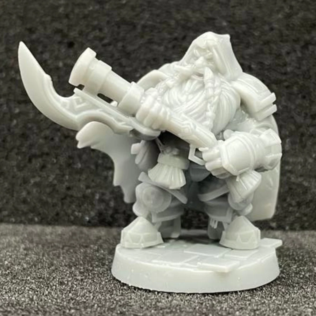 Dwarf Gunslinger Male D&D Miniature - Image 2