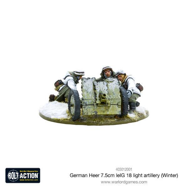 Heer 7.5cm LeIG 18 Light Artillery (Winter) (Blister) - Image 6