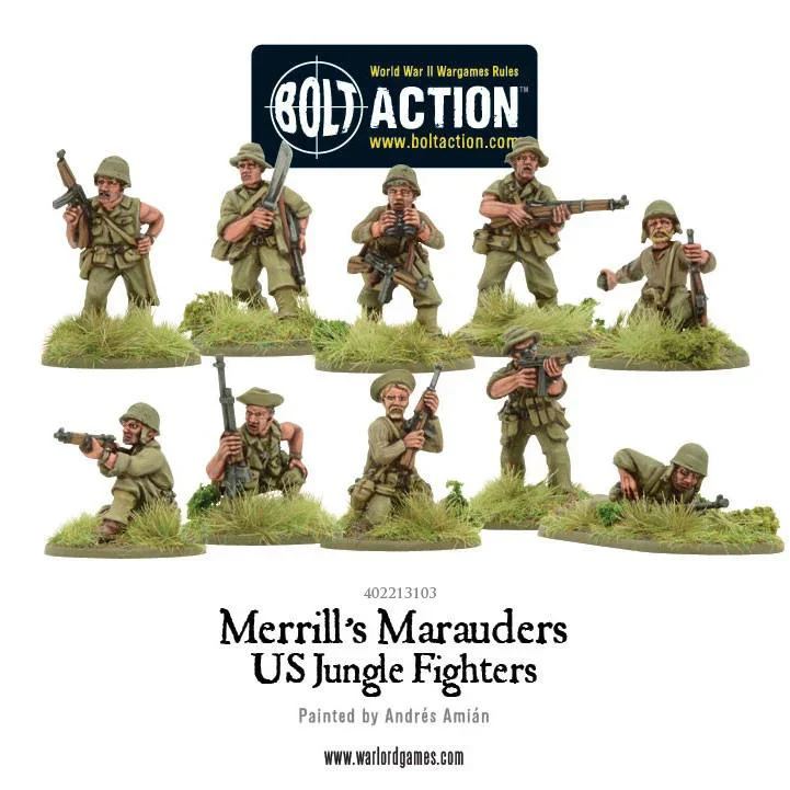 Merrill's Marauders Squad (Small Green Box) - Image 2