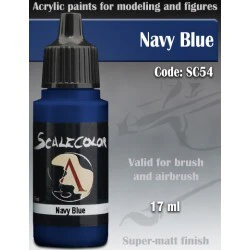 Navy Blue: ScaleColor 17mL acrylic paint
