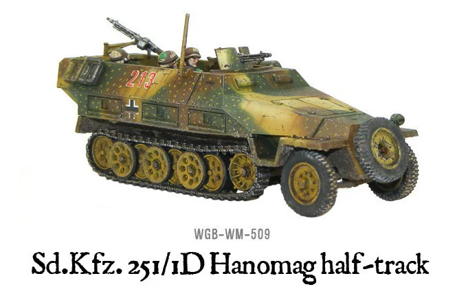 Sd.Kfz 251/1 Ausf D Hanomag (Box) - Image 3